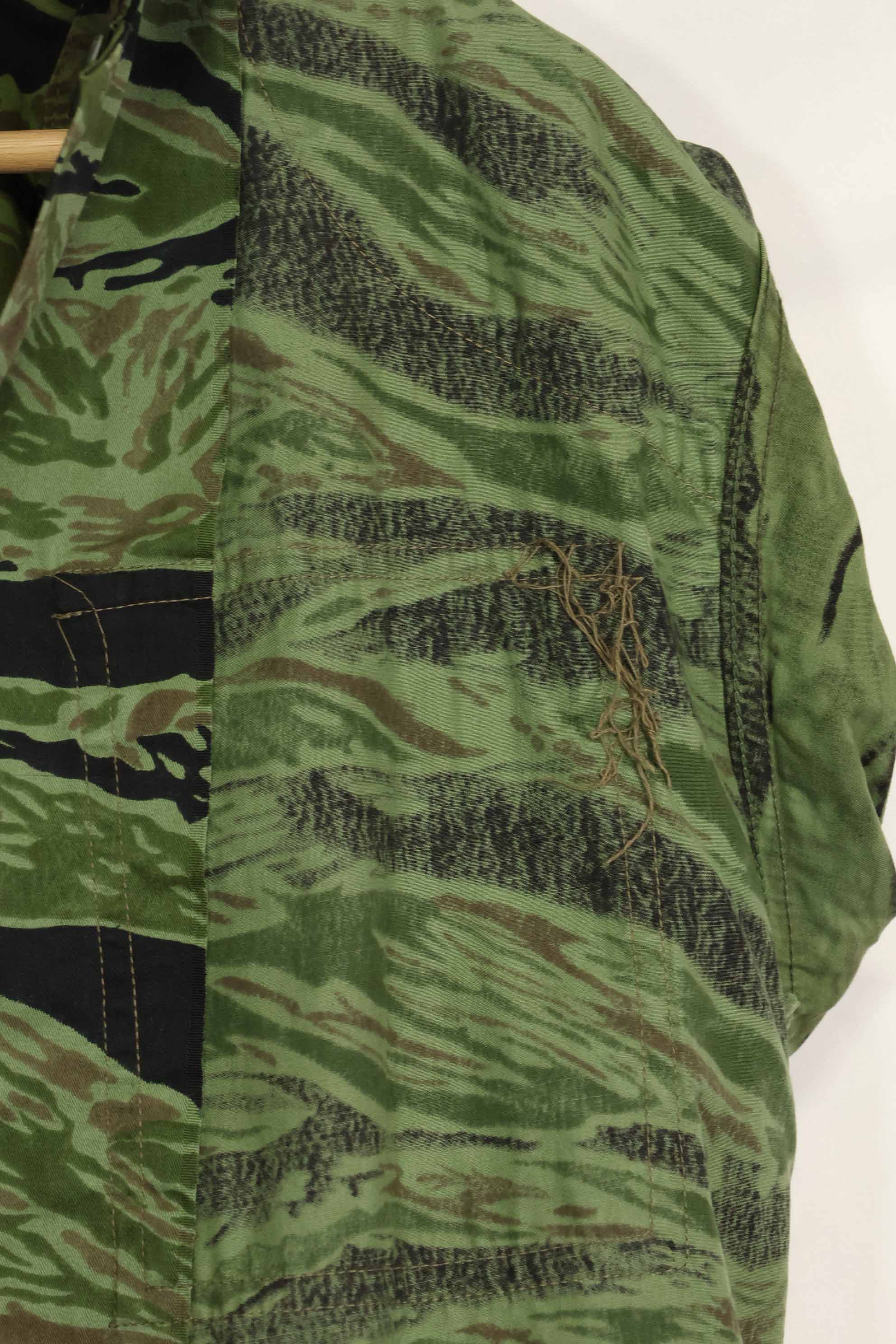 1968 4th Model VNMC Tiger Stripe Shirt, almost never used, size A-3
