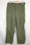 1967 3rd Model Jungle Fatigue Pants M-R Used