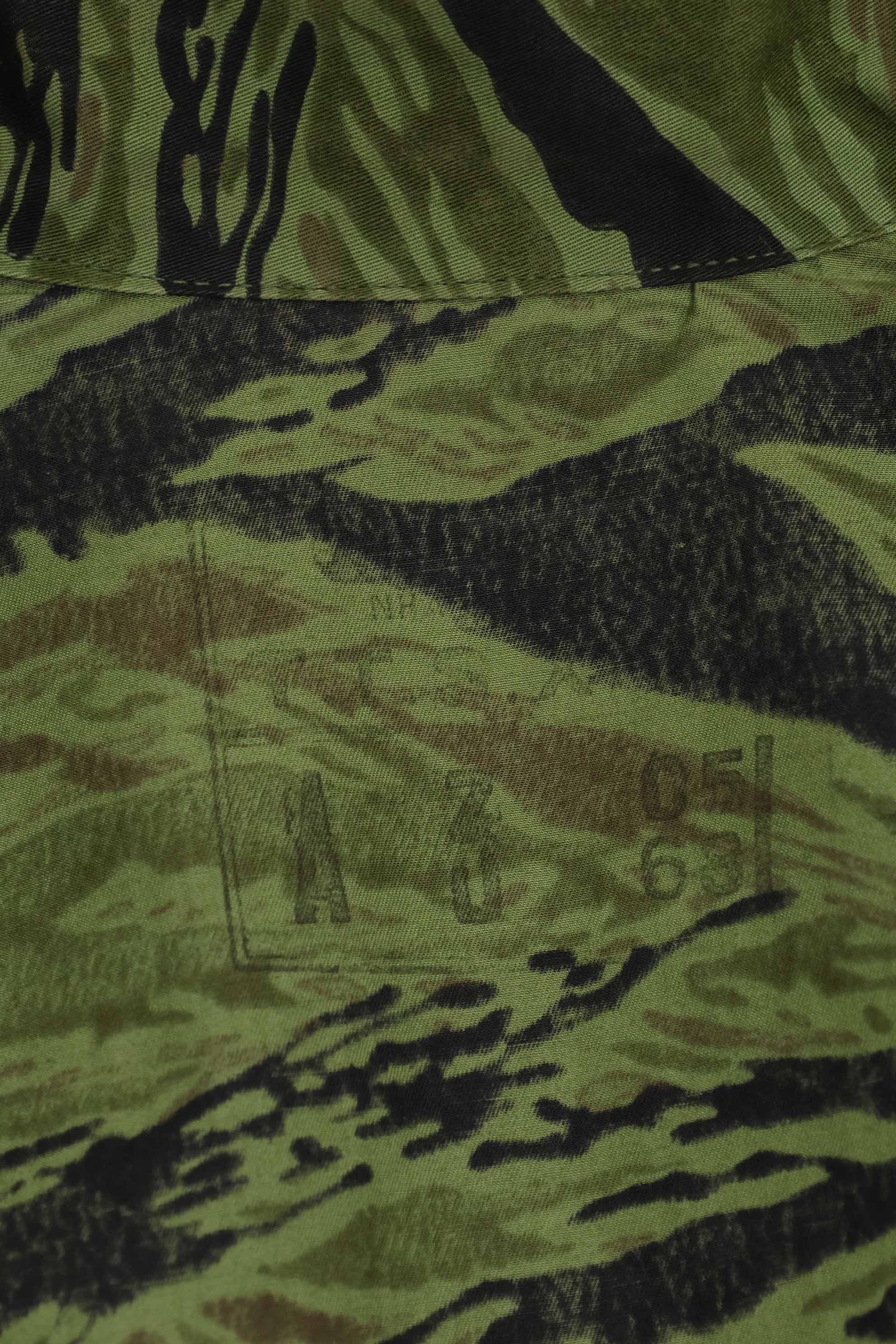1968 4th Model VNMC Tiger Stripe Shirt, almost never used, size A-3