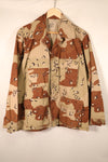 1990 Contract, M-X-S, 6C Desert Pattern, Chocolate Chip Camo Jacket, Late Model, Used