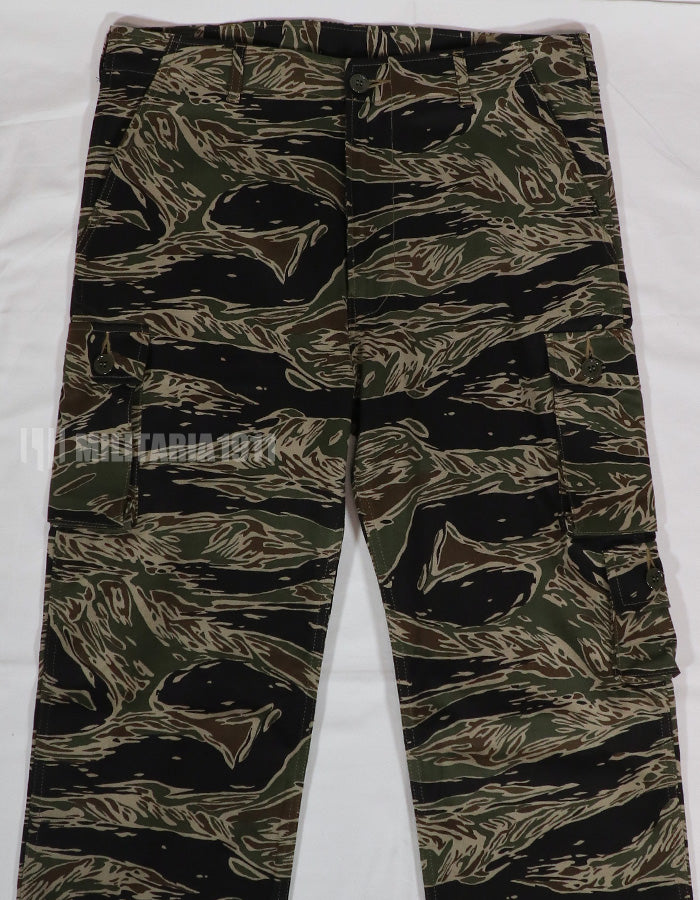 [SCHEDULED TO SHIP MID-Nov] MADE IN OKINAWA Silver Tiger Stripe Trousers Limited Edition