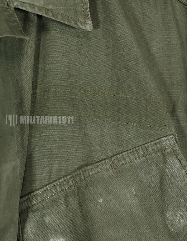 Real 2nd Model Jungle Fatigue Jacket, stained, poor condition.