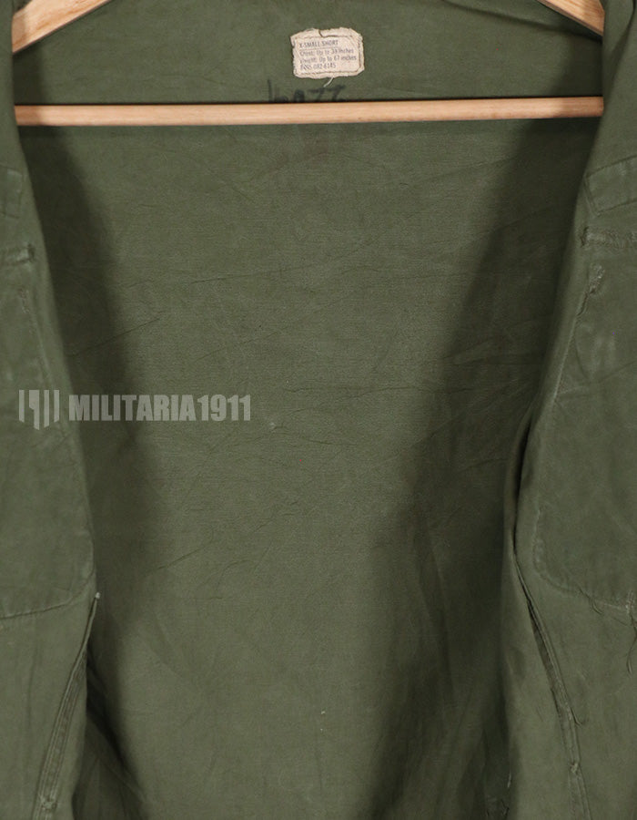 Real 2nd Model Jungle Fatigue Jacket, stained, poor condition.