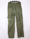 Real 1968 4th Model Jungle Fatigue pants, S-L, used, faded.