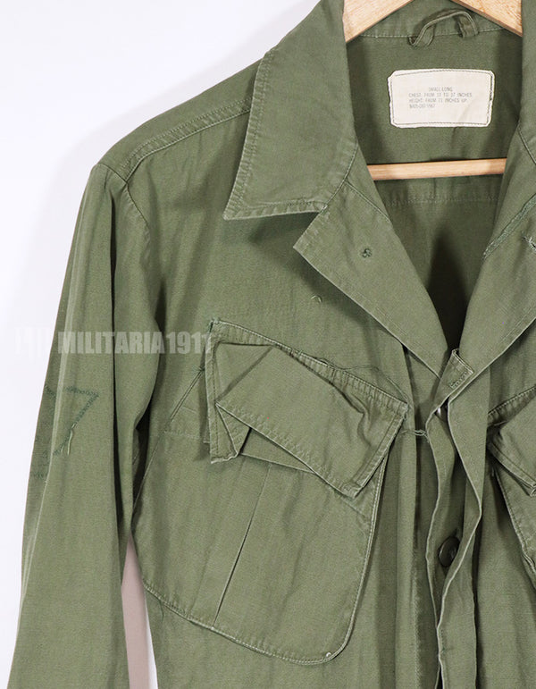 Real 3rd Model Jungle Fatigue Jacket S-L with patch marks