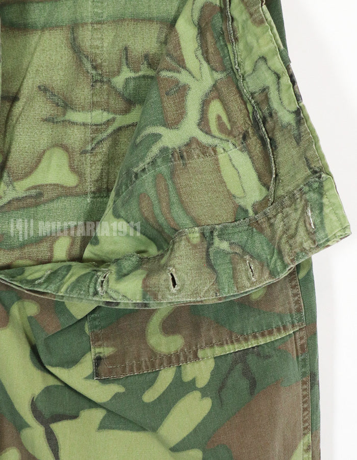 Real ERDL ARVN utility pants made by Poplin, large size, used.