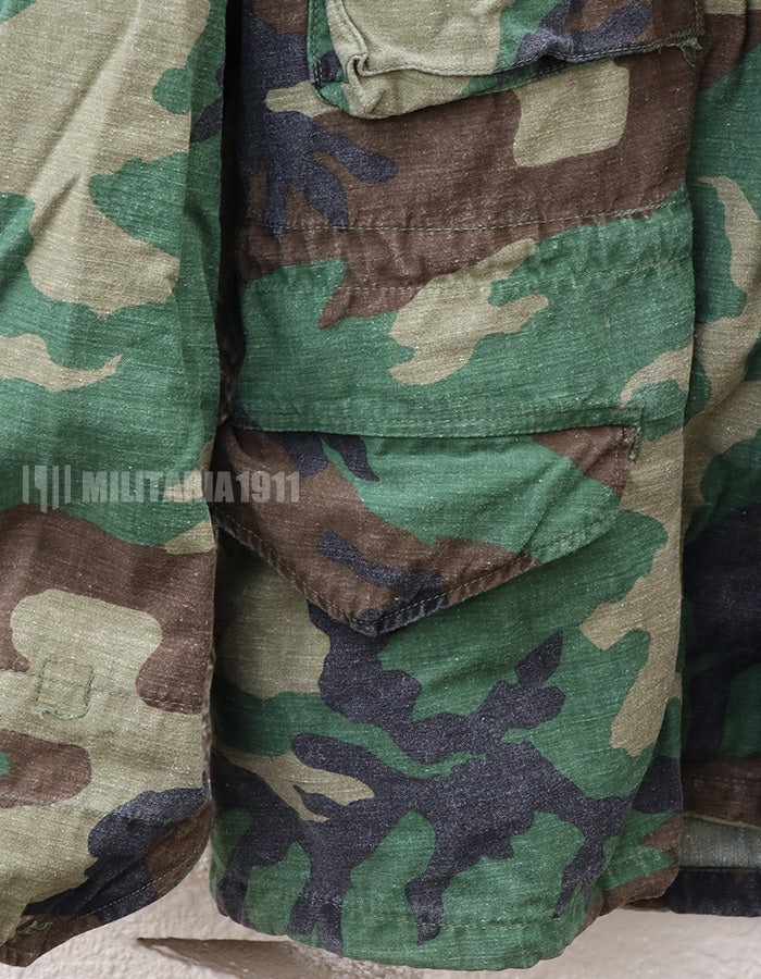 U.S. Army M65 Field Jacket Woodland Camouflage, 1983 A