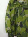 Original Swedish Army M90 Camouflage Field Jacket, 1989, Military Government Supply