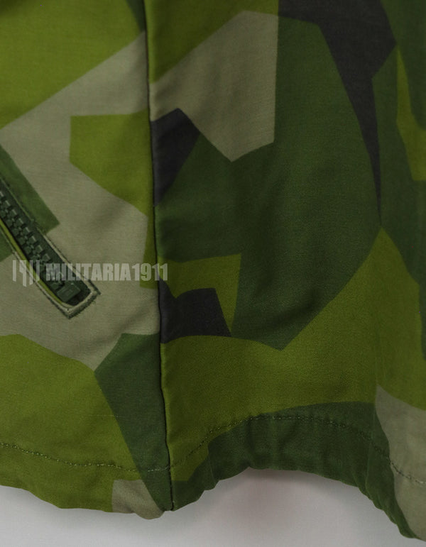 Original Swedish Army M90 Camouflage Field Jacket, 1989, Military Government Supply