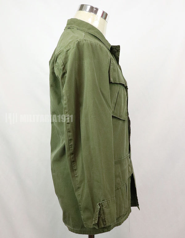 Original Late model ripstop fabric jungle fatigues, estimated circa 1969-1970 lot, no size/contract tag