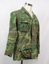 Original U.S. Army ERDL jungle fatigues, 1968 cotract, no size tag, stained.