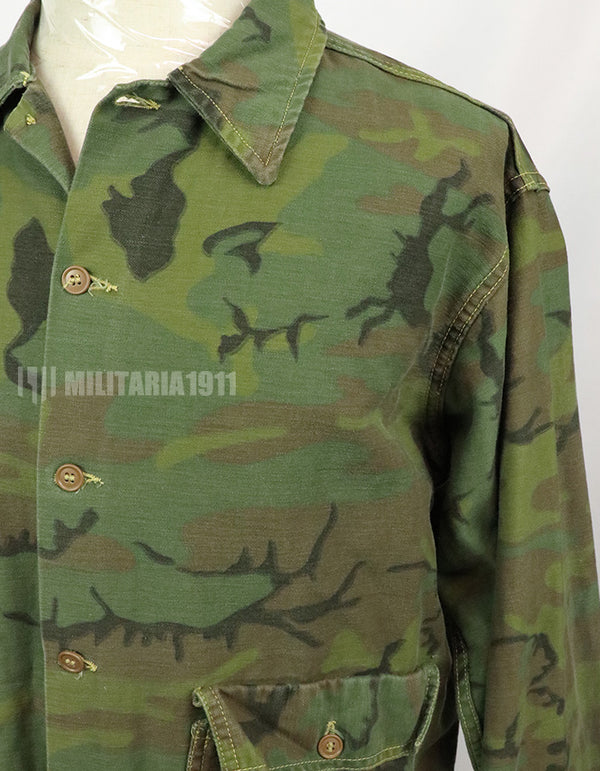 Original Vintage Civilian Hunting Jacket Individual Leaf Camouflage Used