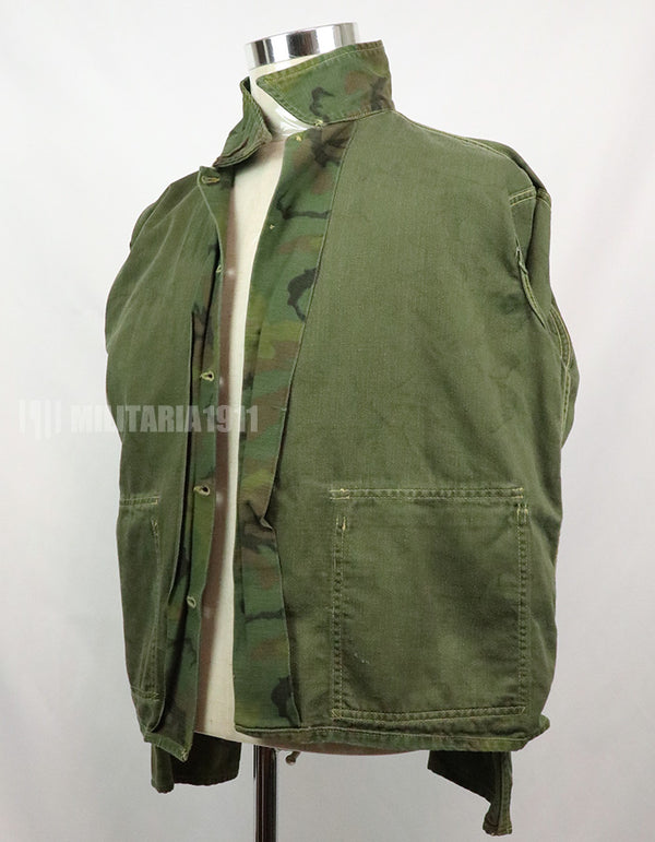 Original Vintage Civilian Hunting Jacket Individual Leaf Camouflage Used