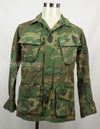 Original U.S. Army 1970 ERDL Jungle Fatigue Jacket, used, brown leaf