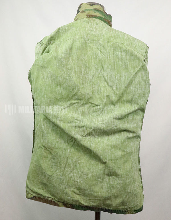 Original US Military USMC Unknown year of manufacture ERDL Jungle Fatigue Jacket, used, used Greenleaf