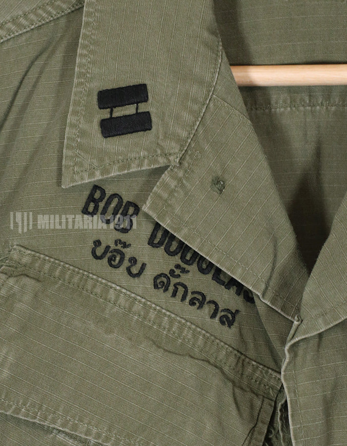 Real USAF 1969 Late Model Jungle Fatigue with direct embroidery