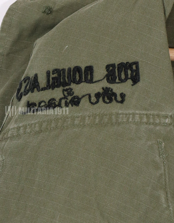 Real USAF 1969 Late Model Jungle Fatigue with direct embroidery