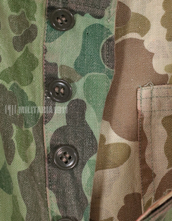 Real Frogskin Camouflage Dag Hunter Camouflage Pants with ERDL Fabric Modified Pockets Reversible