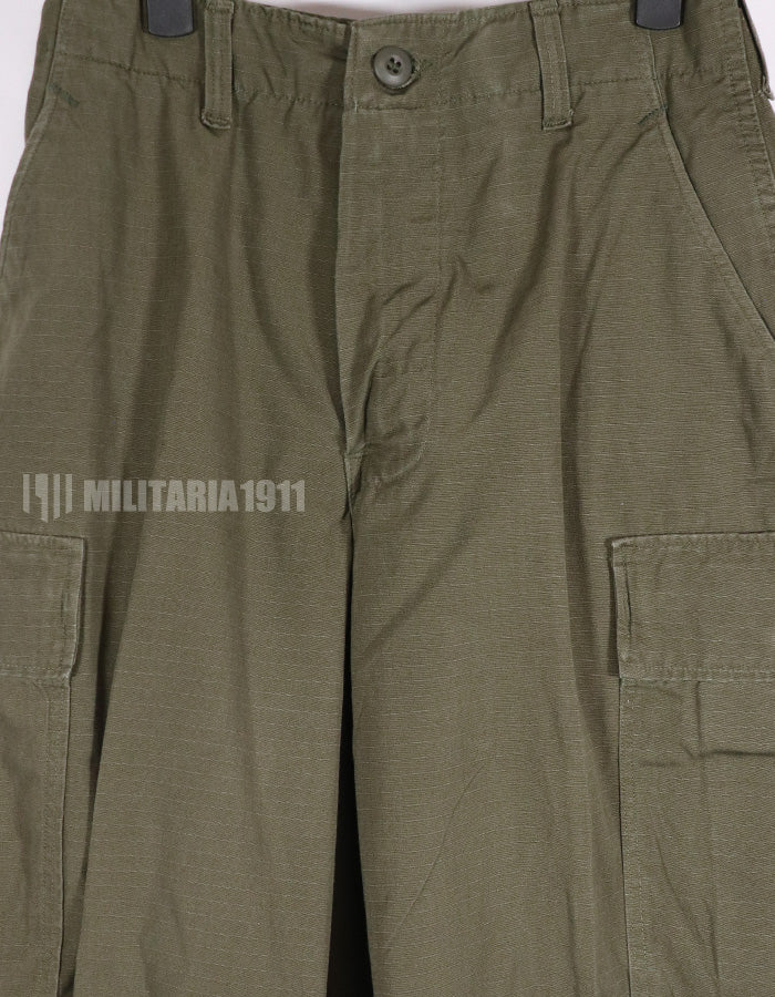 Real 1969 4th Model Ripstop Jungle Fatigue Pants in good condition.