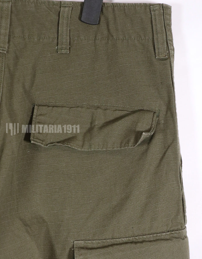 Real 1969 4th Model Ripstop Jungle Fatigue Pants in good condition.