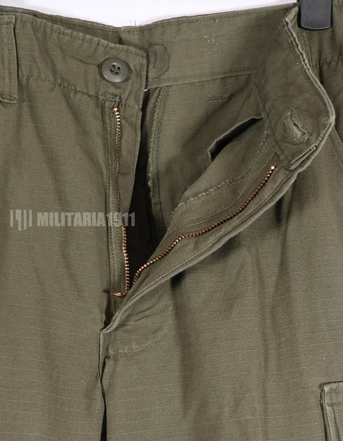 Real 1969 4th Model Ripstop Jungle Fatigue Pants in good condition.