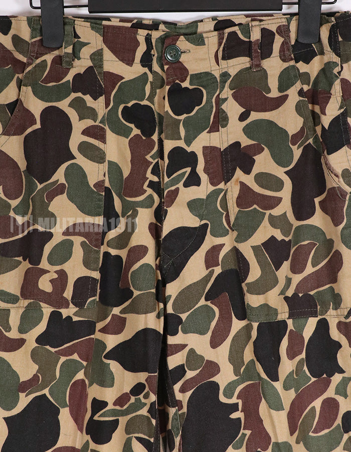 Real CIDG Beogum camouflage pants, used.