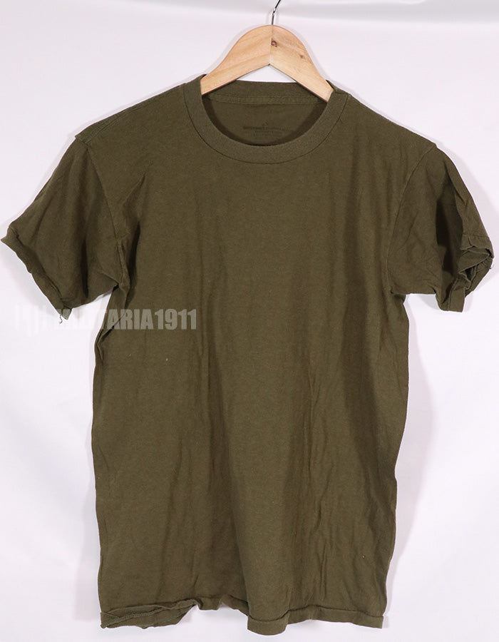 Real 1960s-1970s U.S. Army OD T-shirt Inner Used D