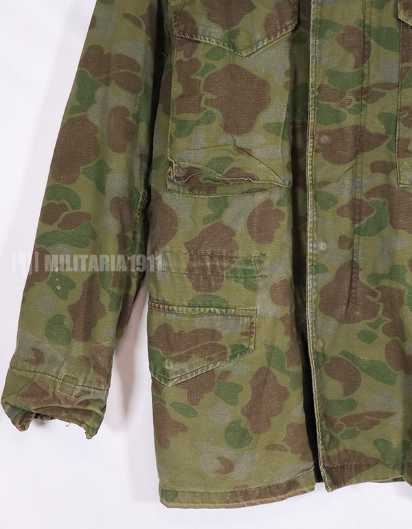 Civilian Vintage M65 Field Jacket Duck Hunter Camouflage Used