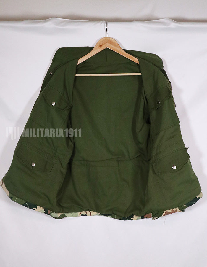 Civilian Vintage Mitchell camouflage M65 field jacket, used.