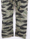 Real Silver Tiger Stripe TDS US Cut Pants Big Size Inseam Damaged Faded