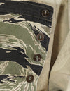 Real Okinawa Tiger Tiger Stripe Pants, used, repaired.