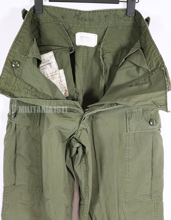 Real 1964 1st Model Jungle Fatigue Pants, used.