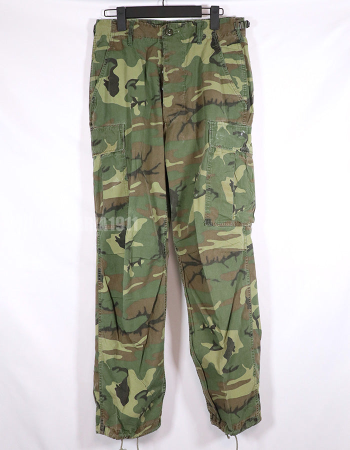 Real Poplin ERDL Jungle Fatigue Pants Non Rip Used