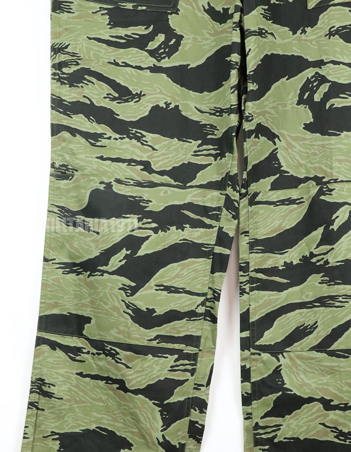 Replica Sea Wave Pattern Tiger Stripe Utility Pants Cut Tiger Stripe Pants