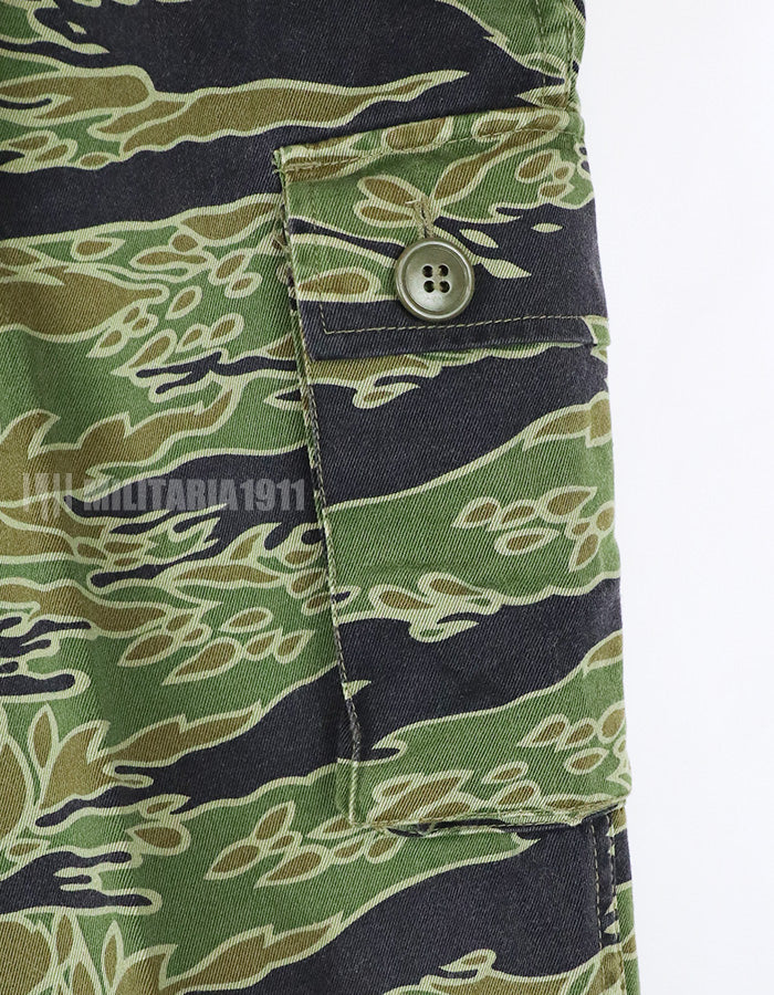 Replica Pineapple Army made Tiger Stripe Pants Zipper Fly Used