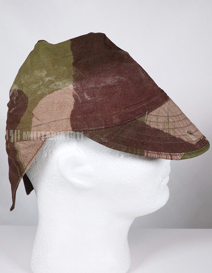 Real Fabric Replica Windproof Camouflage French Cut Cap