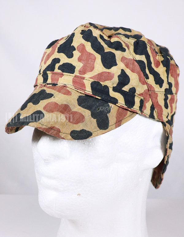 Authenticity unknown North Vietnam NVA camouflage cap