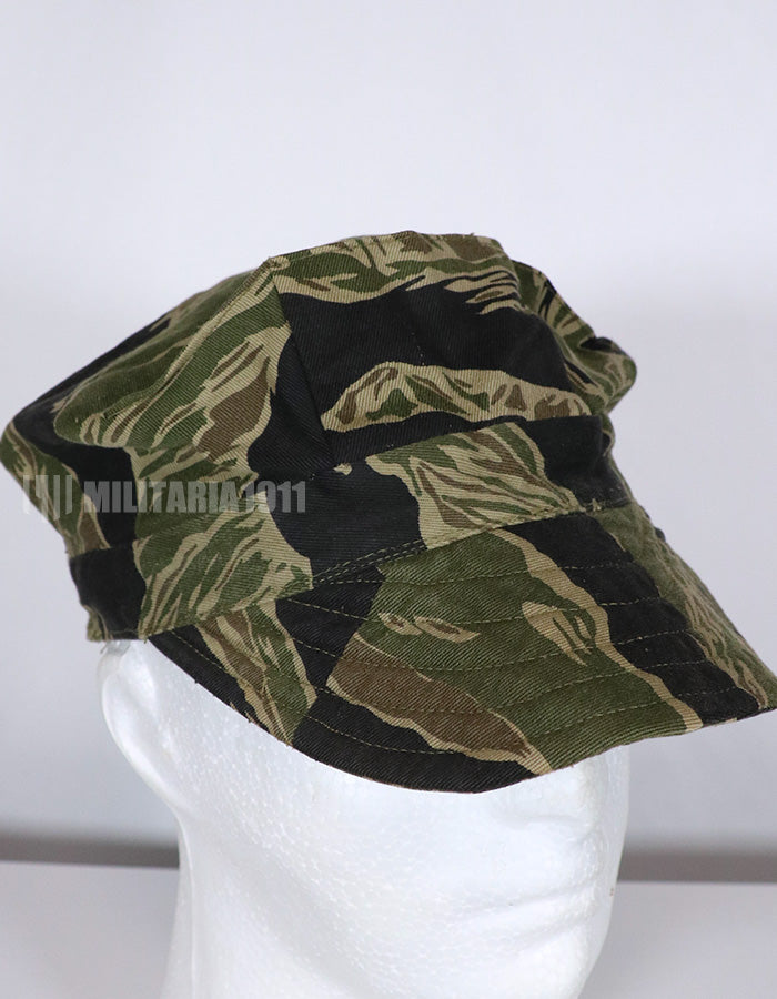 Real Okinawa Tiger Tiger Stripe John Wayne Utility Cap Local Made